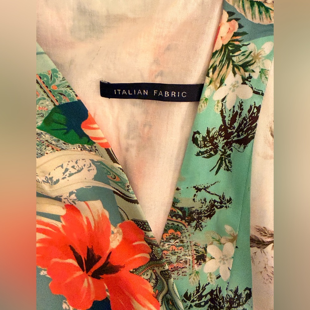 Floral Patchwork Kimono Blouse - image 4
